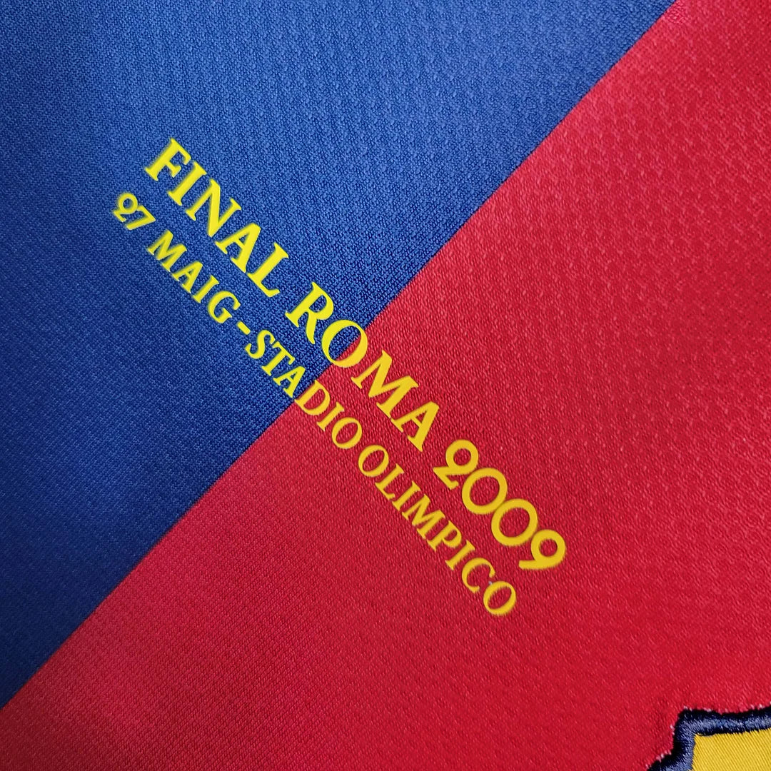 Barcelona Retro 2008/2009 UCL Final Kit