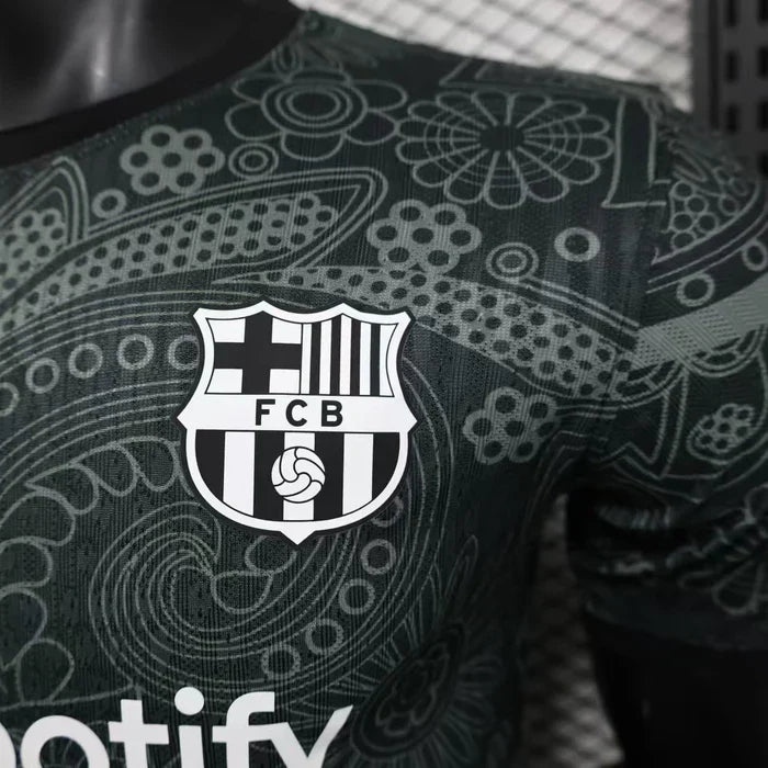 Barcelona "Noir Fleur" Limited Jersey