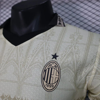 AC Milan 2023/2024 Fourth Kit Beige