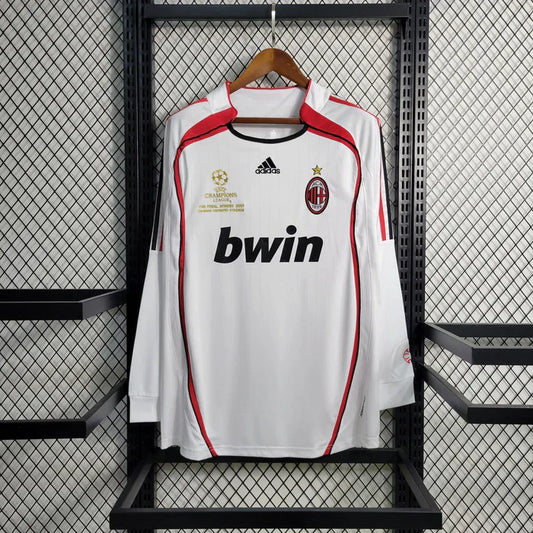 AC Milan Retro 2007 UCL Long Sleeve Away Kit