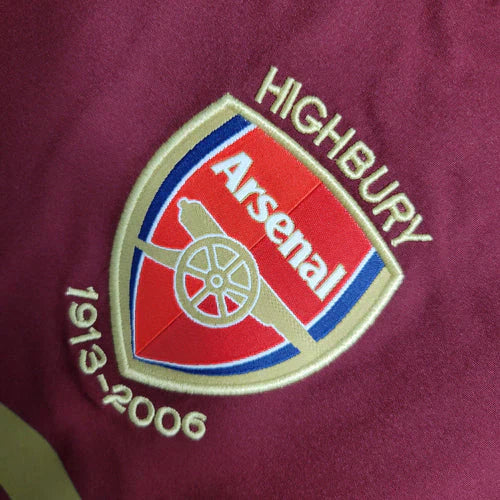 Arsenal Retro 2005-2006 Home Kit Long Sleeve