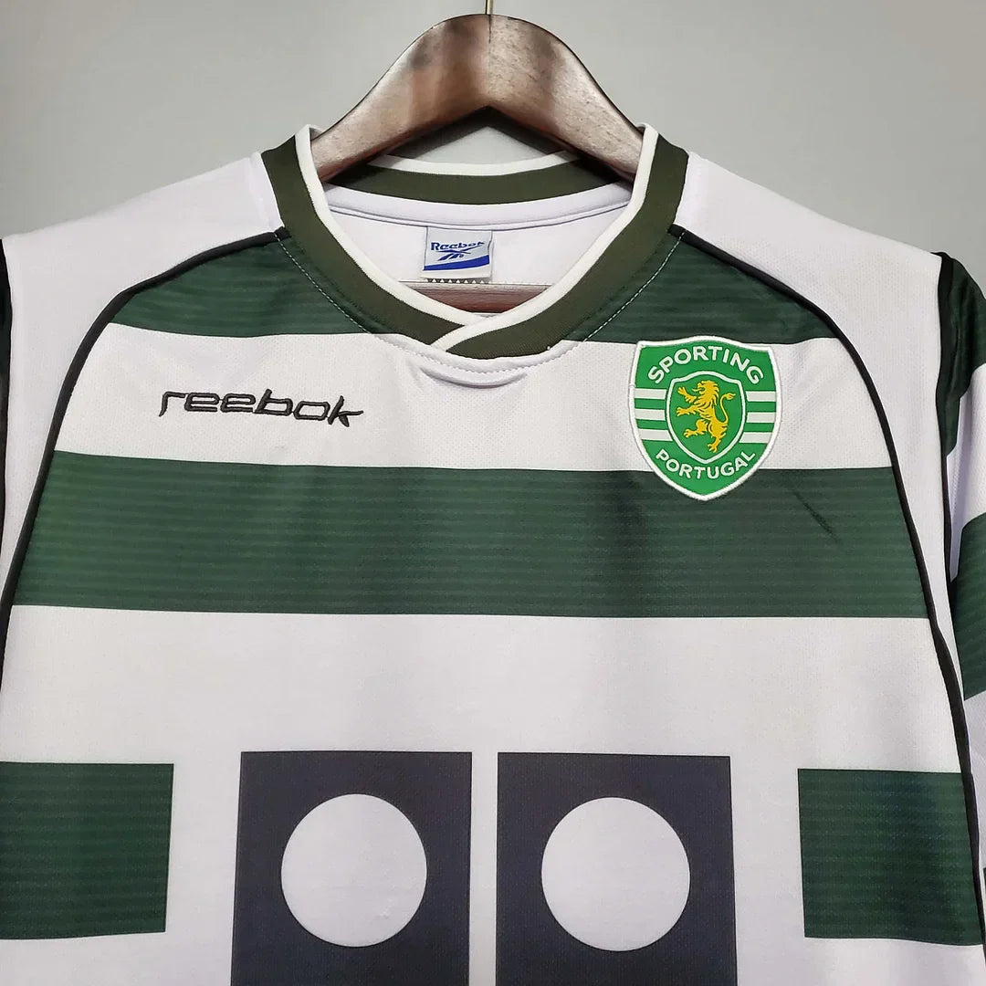 Retro Sporting Lisbon 2002-2003 Home Jersey