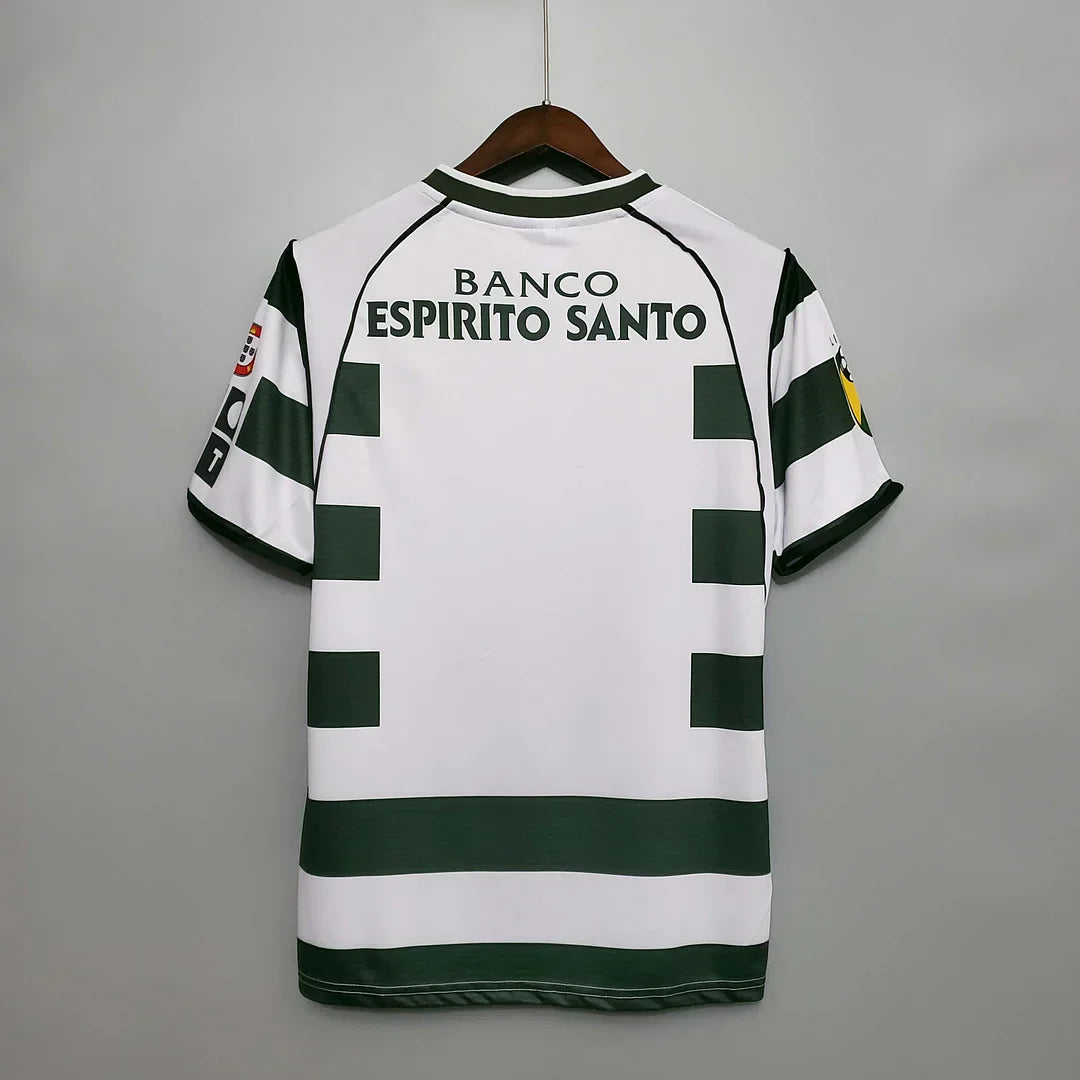 Retro Sporting Lisbon 2002-2003 Home Jersey