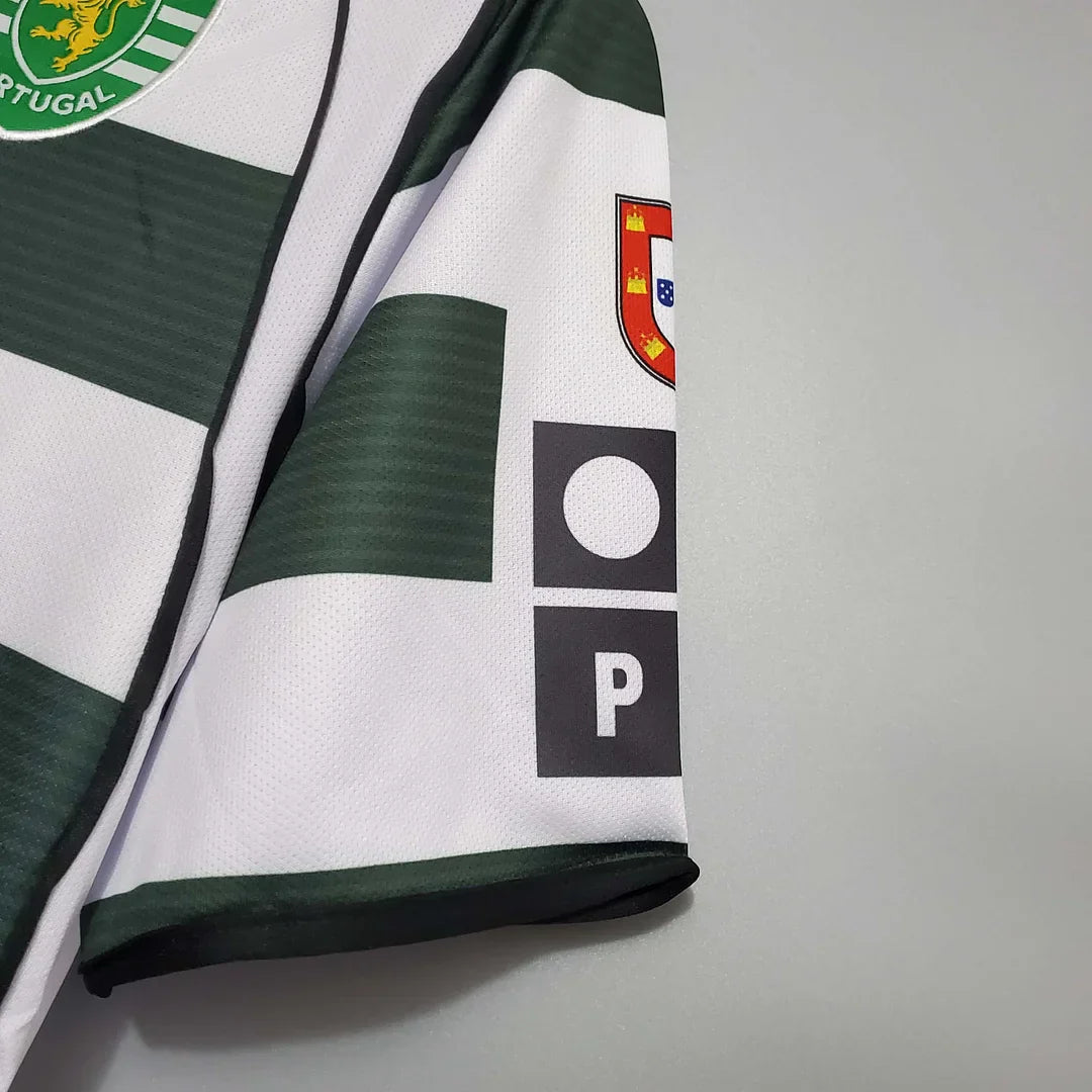 Retro Sporting Lisbon 2002-2003 Home Jersey