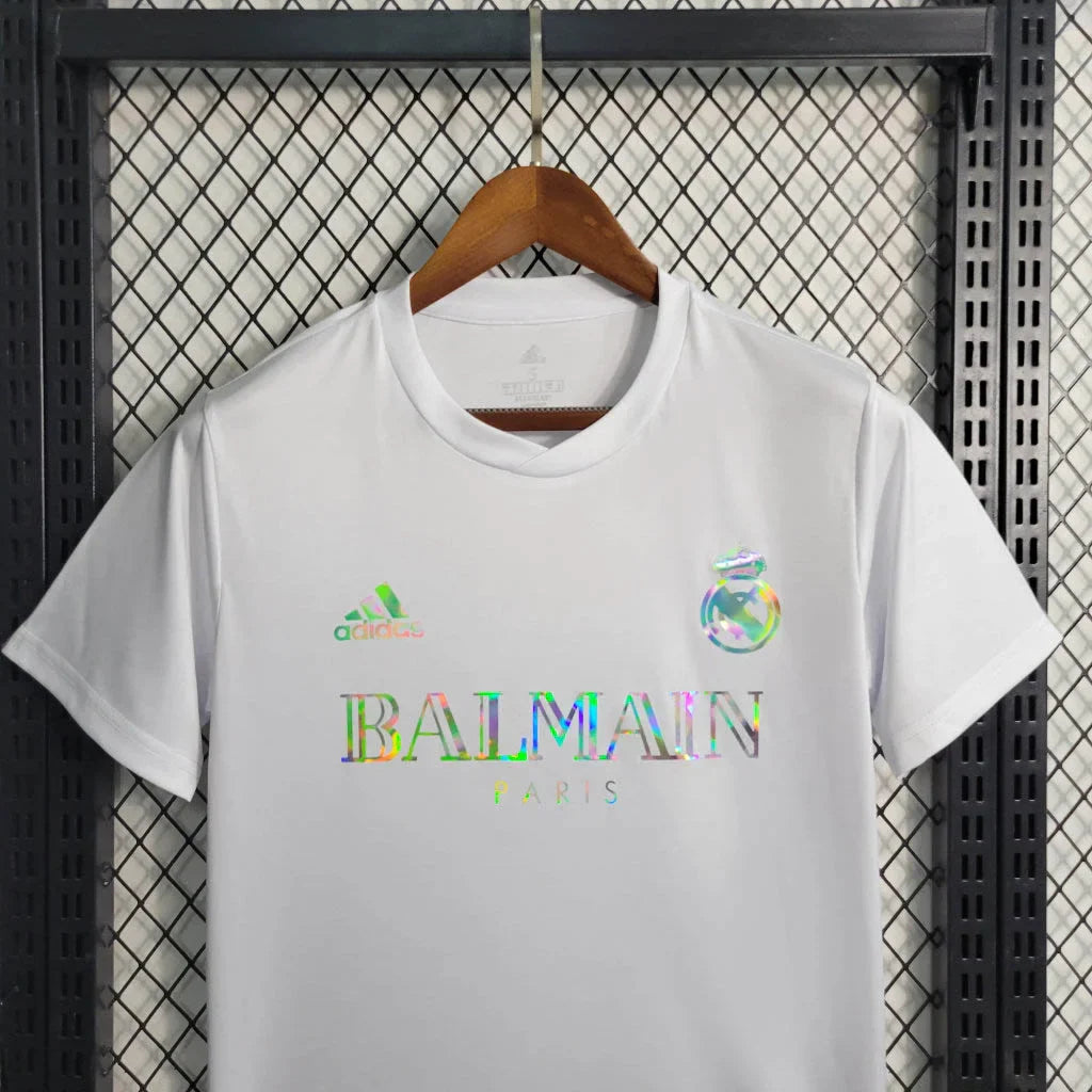Real Madrid "Balmain" White Limited Jersey