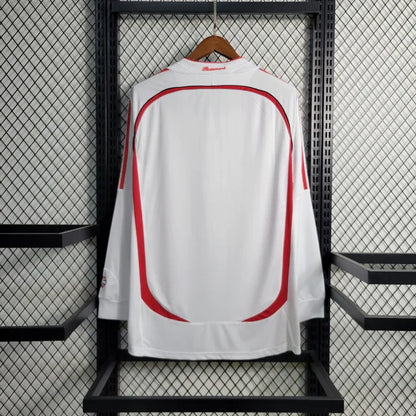 AC Milan Retro 2007 UCL Long Sleeve Away Kit