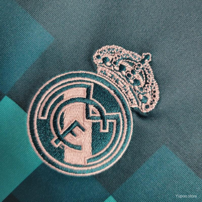 Real Madrid Retro 2017-2018 Third Kit Long Sleeve