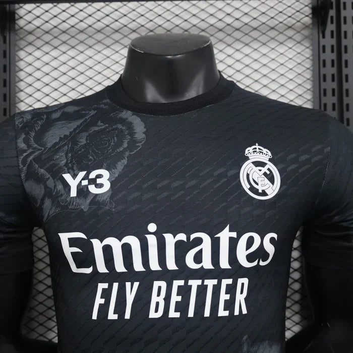 Real Madrid x Y3 2024/2025 4th Kit Black