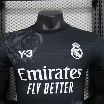 Real Madrid x Y3 2024/2025 4th Kit Black