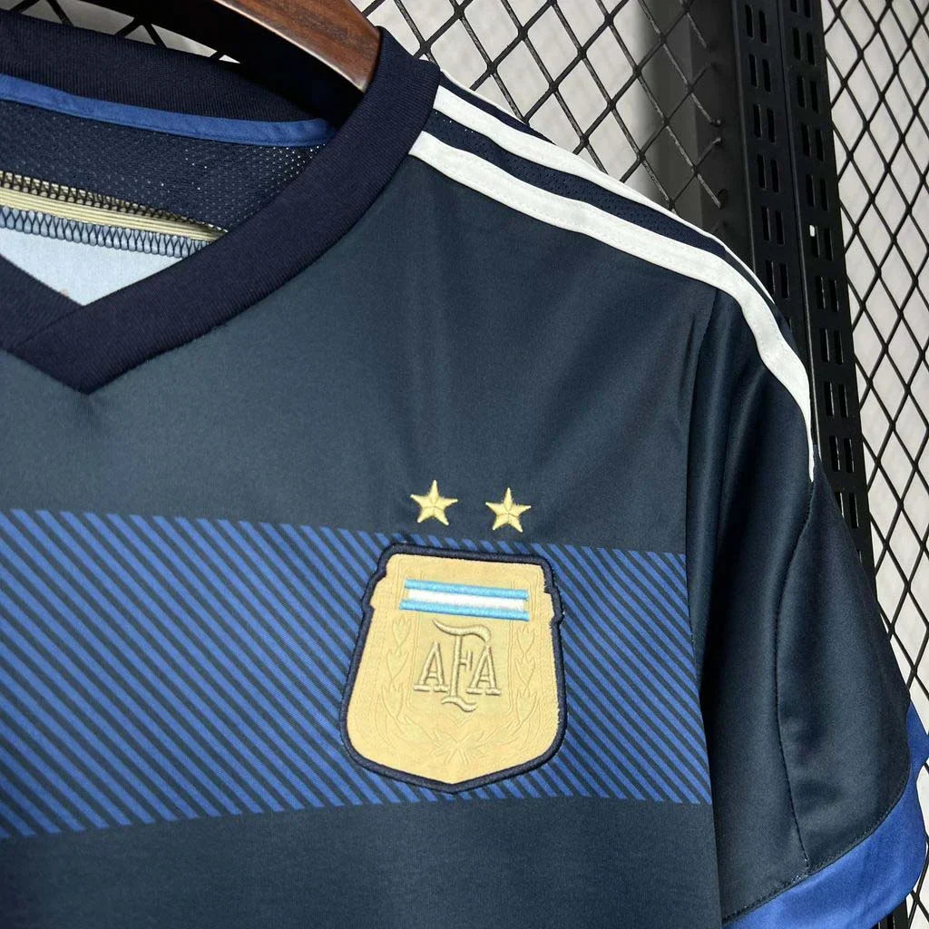 2014 Retro Argentina Away Jersey