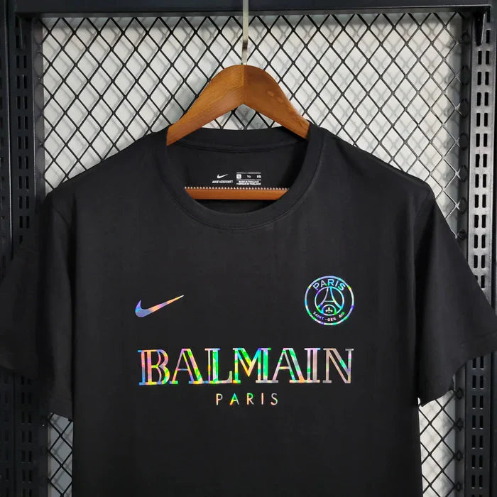 PSG Paris Saint-Germain "Balmain" Black Limited Jersey