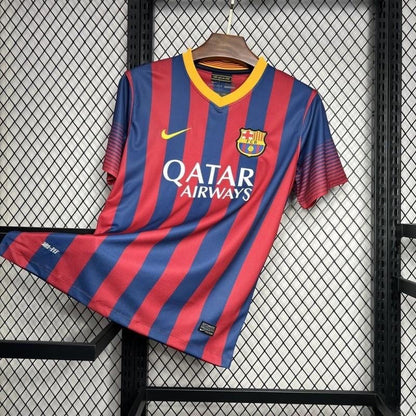 2013/2014 Retro Barcelona Home Jersey