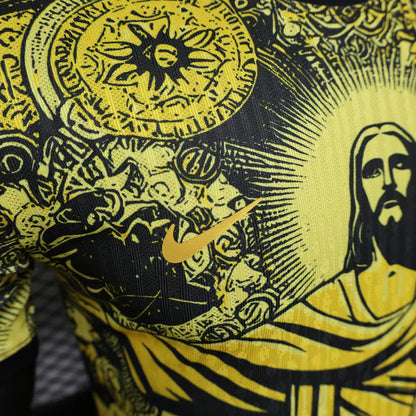 Brazil "Jesus" Yellow Limited Jersey