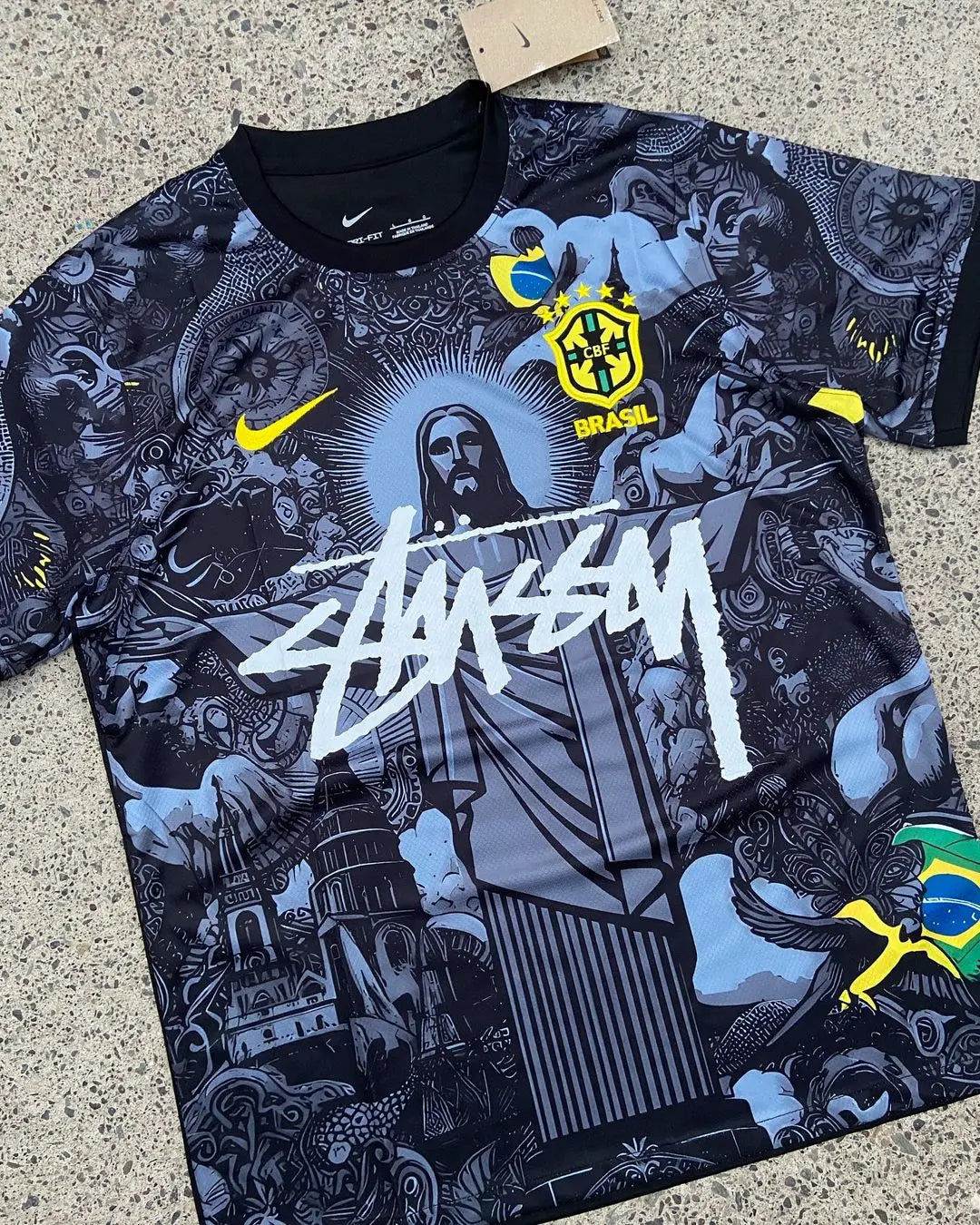 Stussy x Brazil Jersey Rio