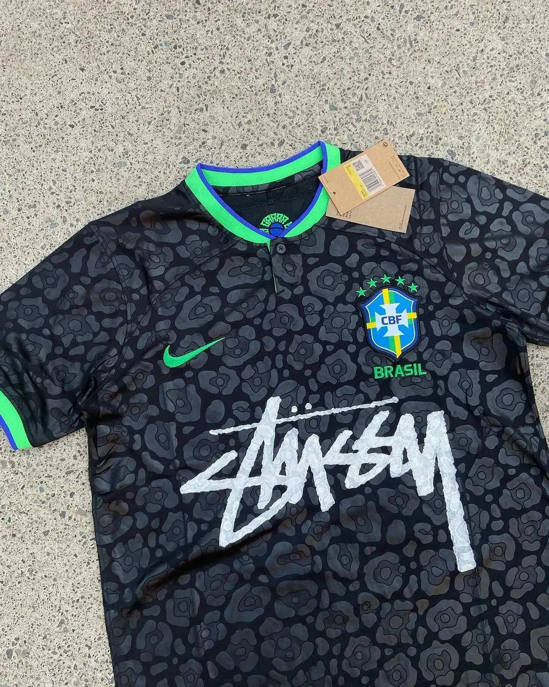 STUSSY X BRAZIL JERSEY