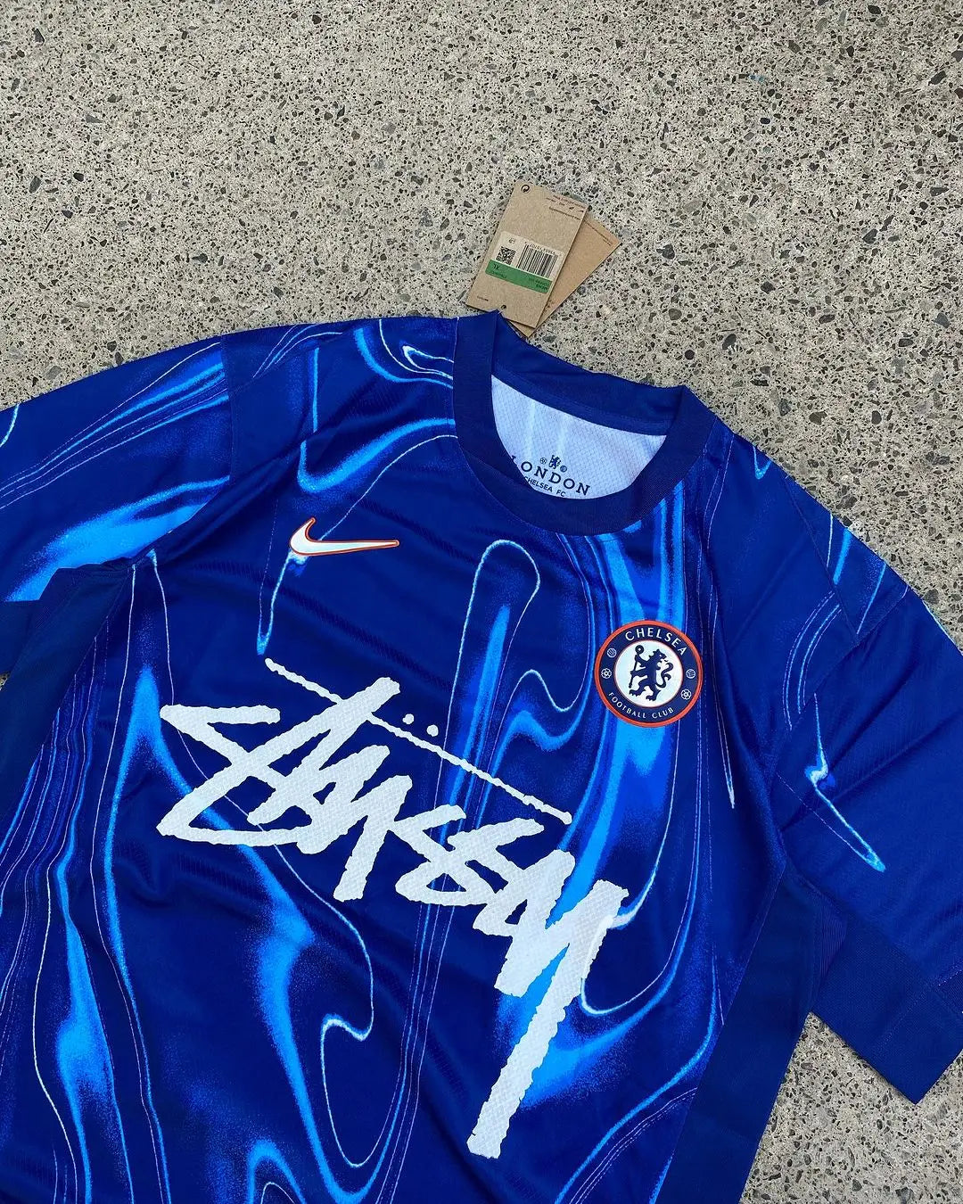 STUSSY X CHELSEA JERSEY
