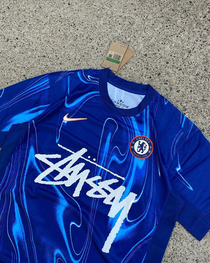 STUSSY X CHELSEA JERSEY