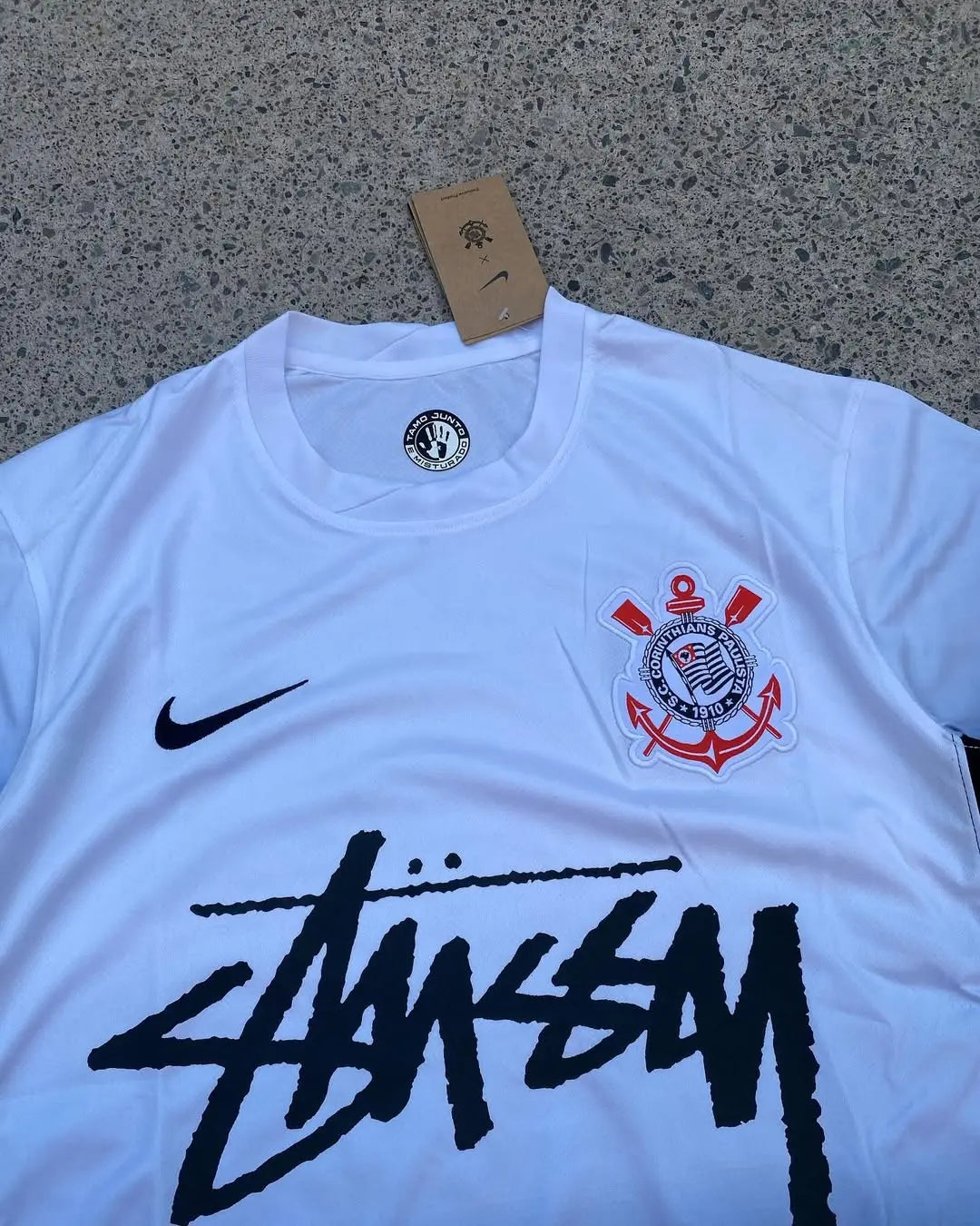 STUSSY X CORINTHIANS JERSEY