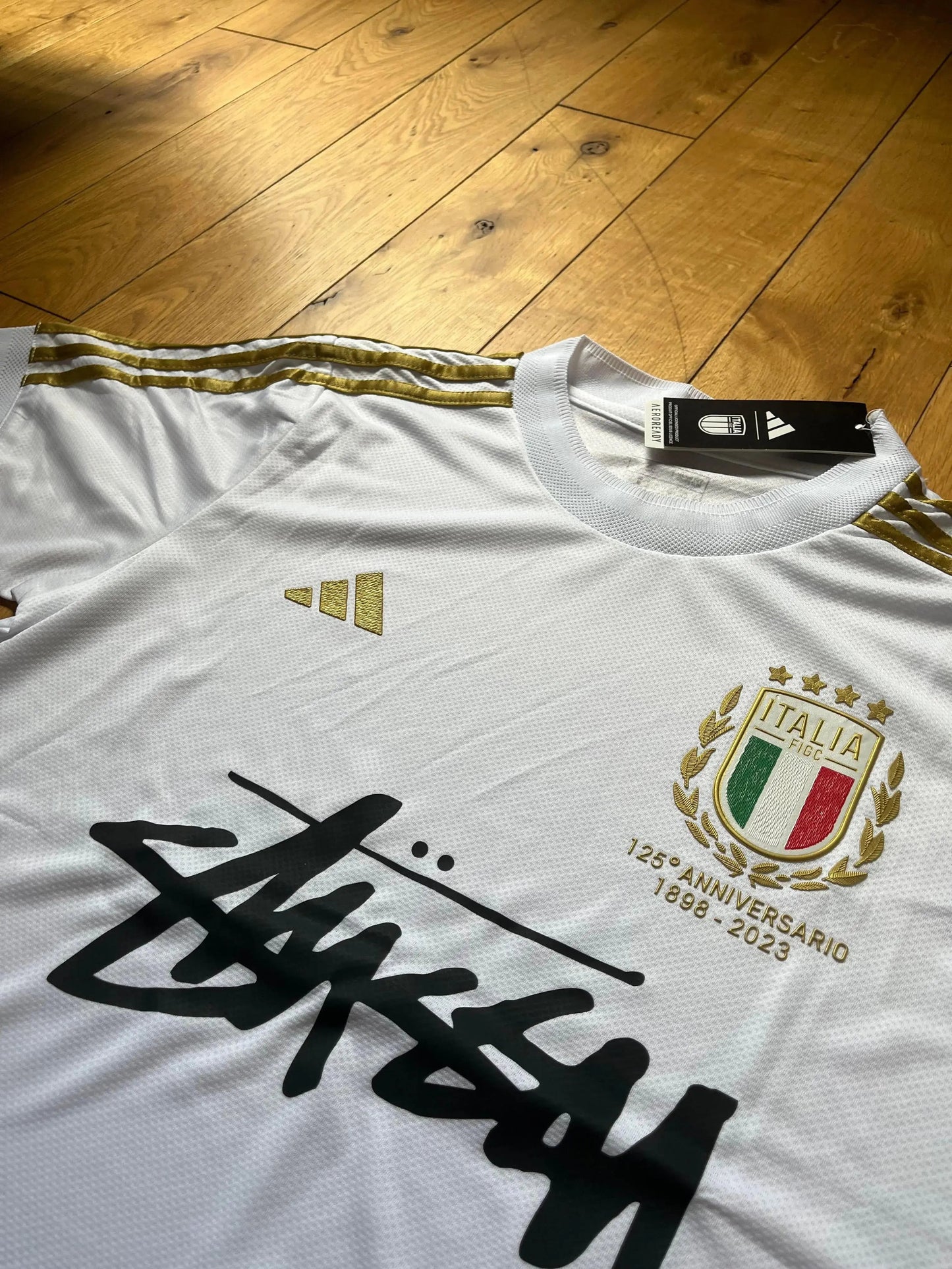 STUSSY X ITALY JERSEY (125TH ANNIVERSARY)