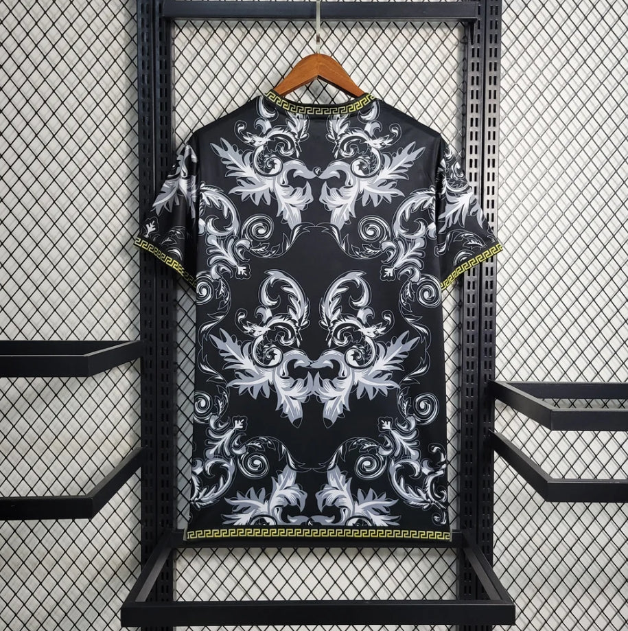 Italy "Versace" Black Limited Jersey