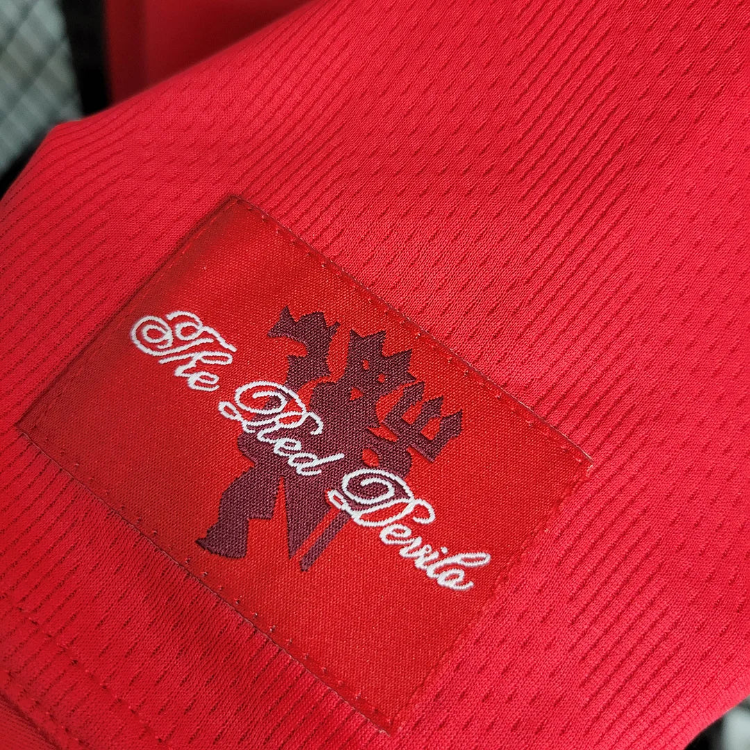 2007/2008 Retro Manchester United Home Champions League Kit