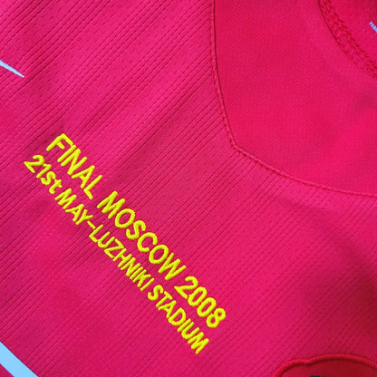 2007/2008 Retro Manchester United Home Champions League Kit