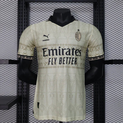 AC Milan 2023/2024 Fourth Kit Beige