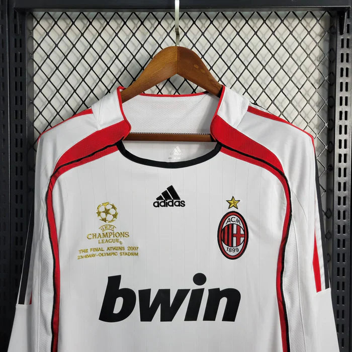 AC Milan Retro 2007 UCL Long Sleeve Away Kit