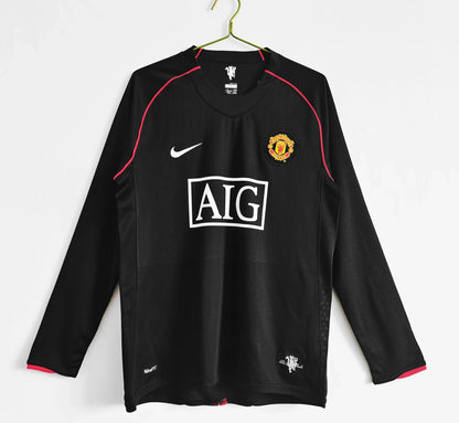 Manchester United Retro 2007-2008 Away Kit Long Sleeve
